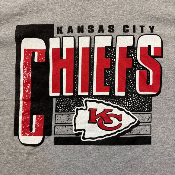 Kansas City Chiefs Logo T-Shirt Size Large - Picture 2 of 4